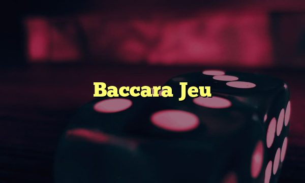 Baccara Jeu