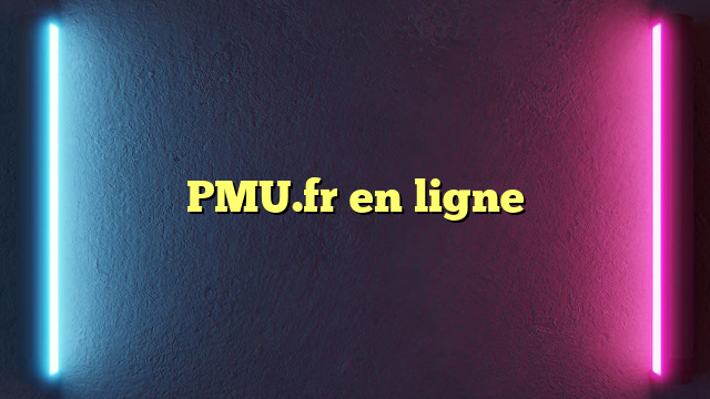 PMU.fr en ligne