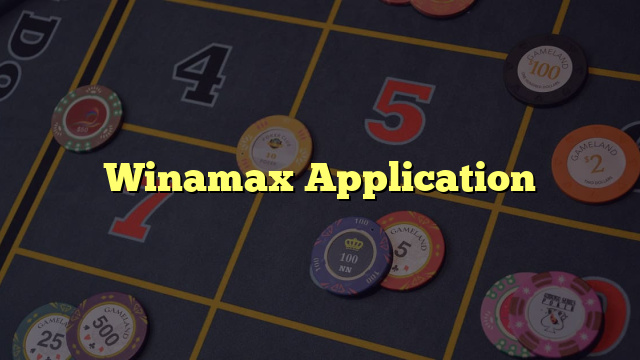 Winamax Application