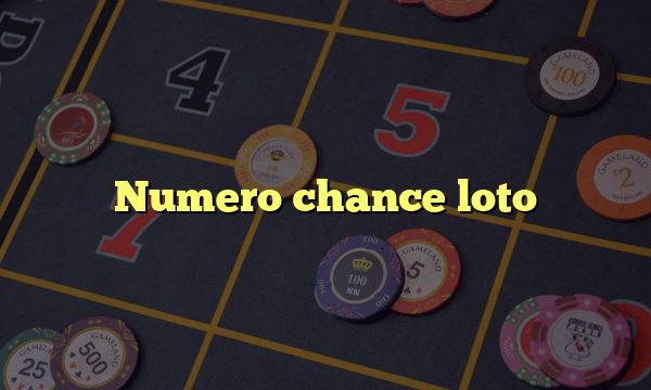 Numero chance loto