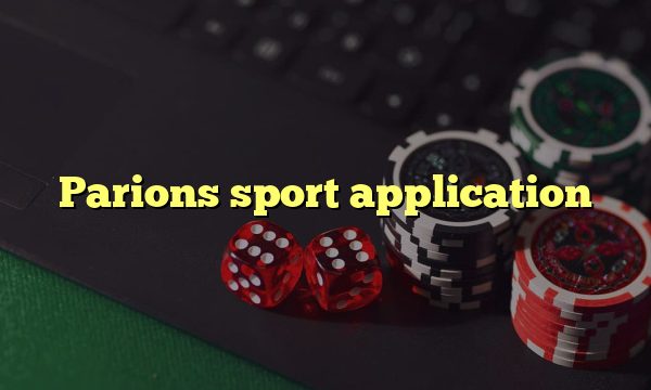 Parions sport application