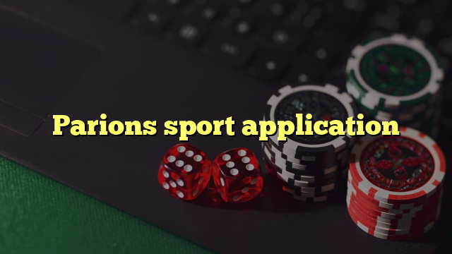 Parions sport application